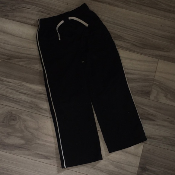 Jumping Beans black white athletic jogging pants sweats boys 5 6 M - Picture 1 of 4